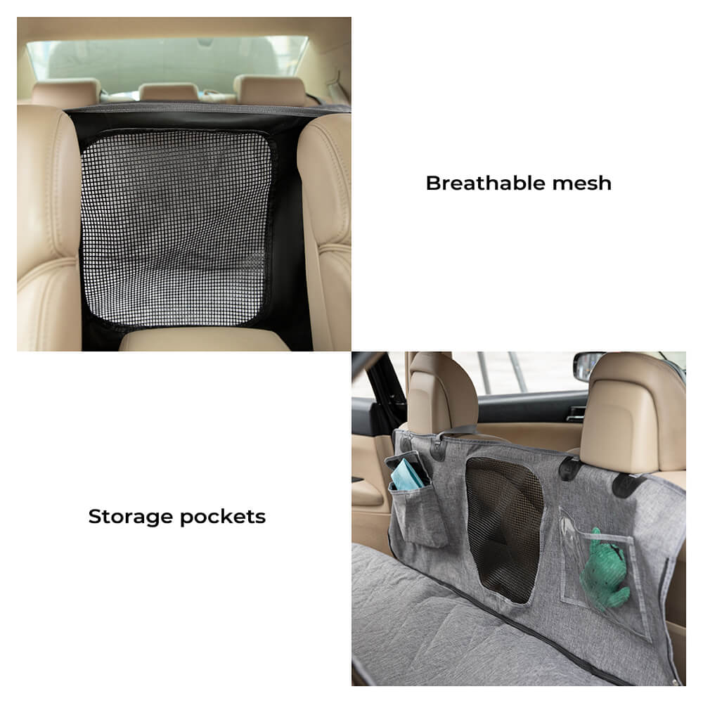 Pet Car Seat Cover | Waterproof Oxford Fabric | Scratch Resistant | Comfortable and Multifunctional 7