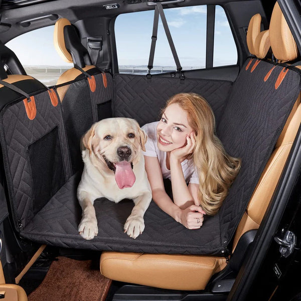 Pet Car Seat Extender | Durable Hard Bottom Dog Travel Accessory | Adjustable Support 0