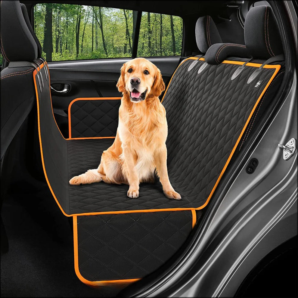 Pet Car Seat Extender | Durable Hard Bottom Dog Travel Accessory | Adjustable Support 1
