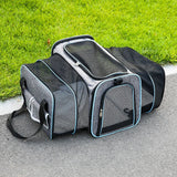Pet Carrier Bag | Durable Lightweight Foldable Dog Carrier | Compact Travel Solution for Small Pets 1