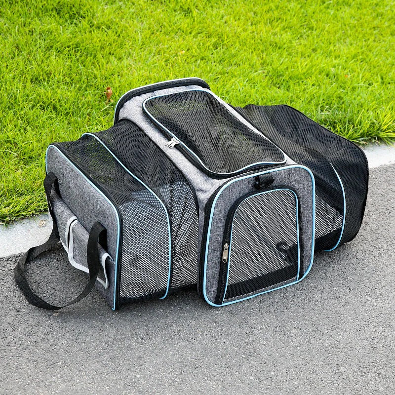 Pet Carrier Bag | Durable Lightweight Foldable Dog Carrier | Compact Travel Solution for Small Pets 1