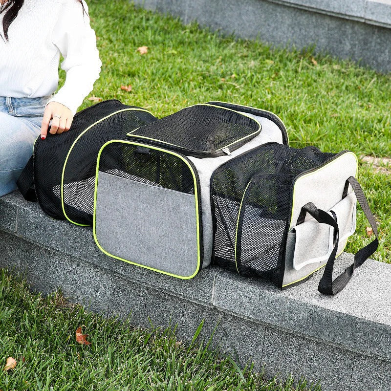 Pet Carrier Bag | Durable Lightweight Foldable Dog Carrier | Compact Travel Solution for Small Pets 5