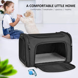 Pet Carrier Bag for Small Medium Dogs and Cats | Airline-Approved Travel Carrier 1