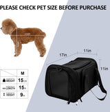 Pet Carrier Bag for Small Medium Dogs and Cats | Airline-Approved Travel Carrier 3