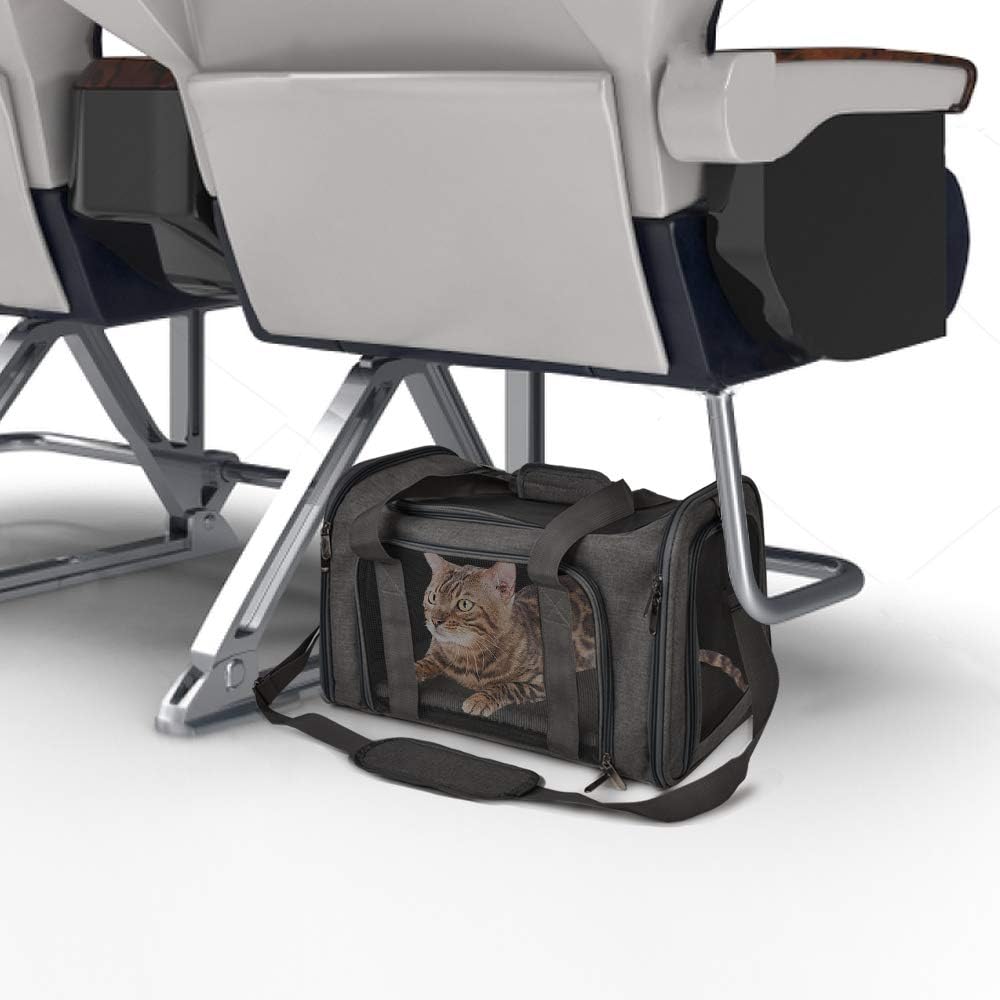 Pet Carrier Bag for Small Medium Dogs and Cats | Airline-Approved Travel Carrier 4