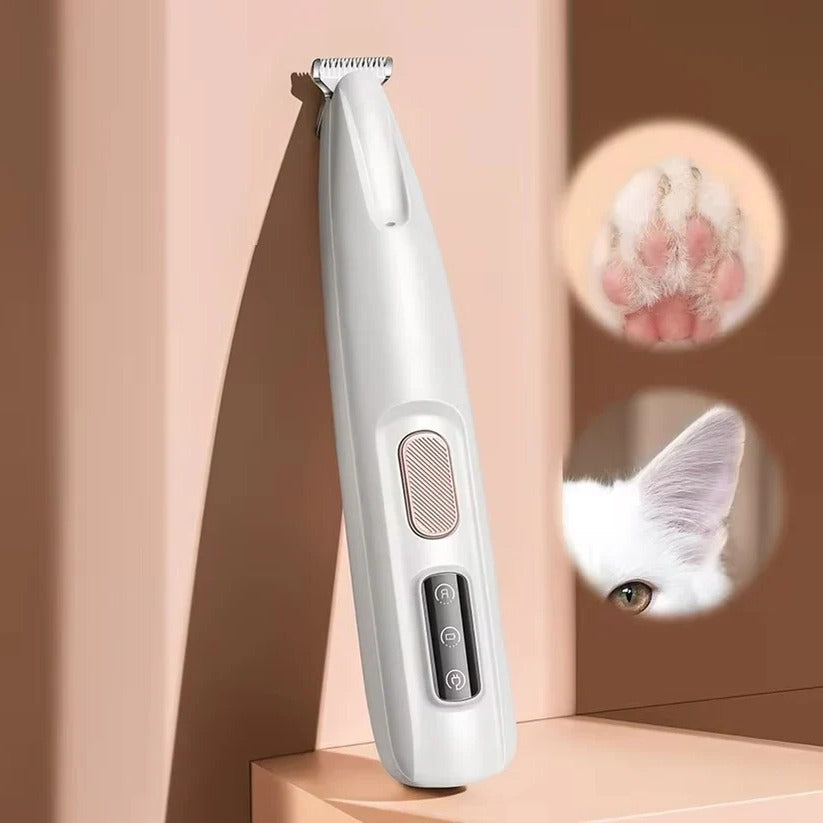 Pet Compact Rechargeable Fur Trimmer | Lightweight Quiet Grooming Tool for Sensitive Areas 1