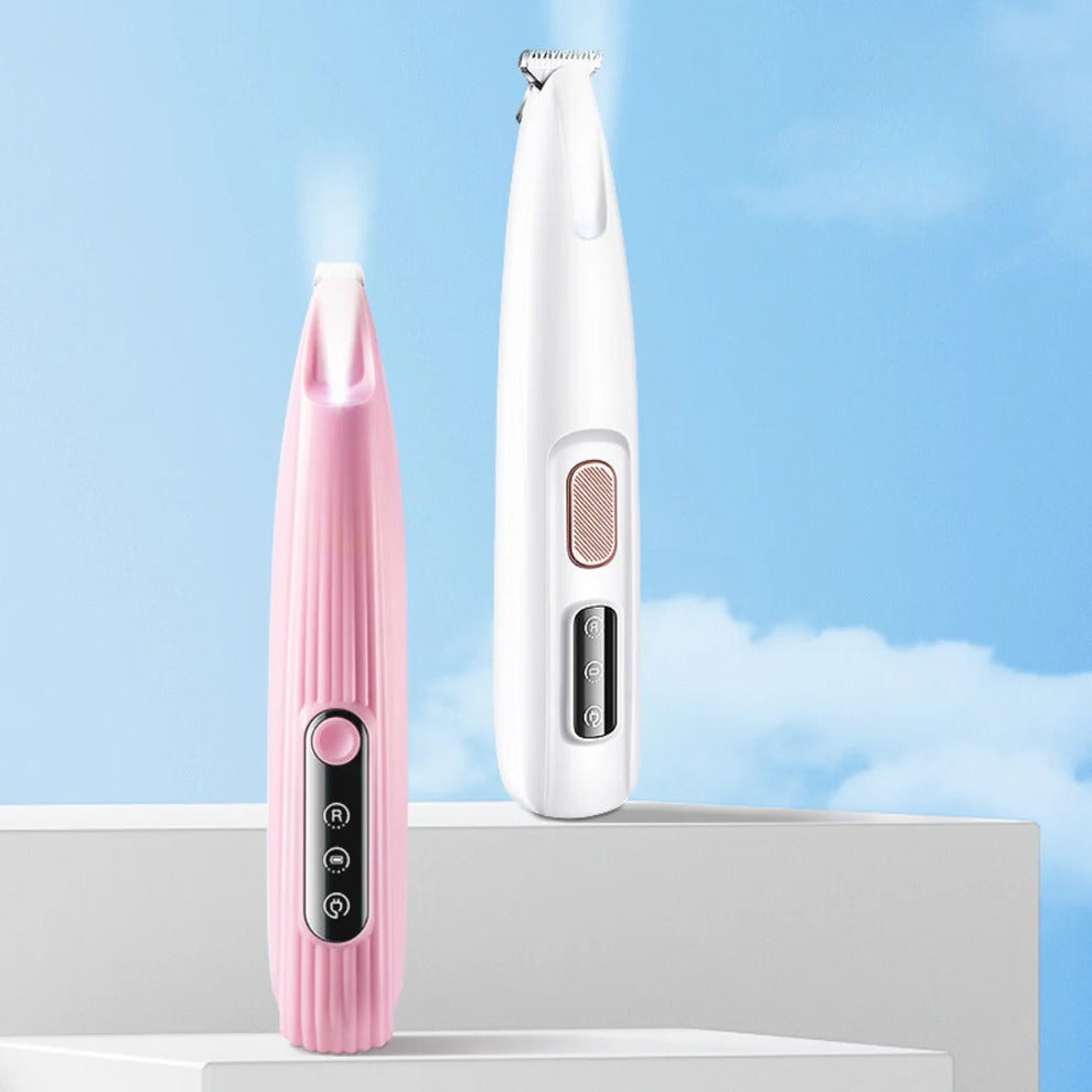 Pet Compact Rechargeable Fur Trimmer | Lightweight Quiet Grooming Tool for Sensitive Areas 4