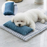 Pet Cooling Ice Silk Dog Mat | Soft Non-Slip Pillow Bed 2