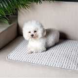 Pet Cooling Ice Silk Mat | Breathable Non-Slip Dog and Cat Bed 3