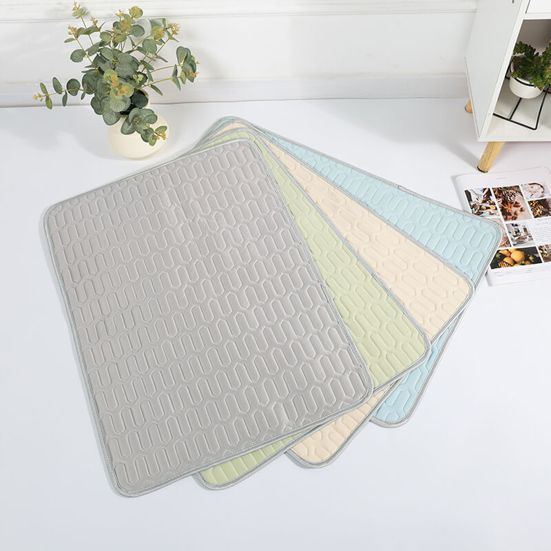 Pet Cooling Ice Silk Mat | Breathable Non-Slip Dog and Cat Bed 6