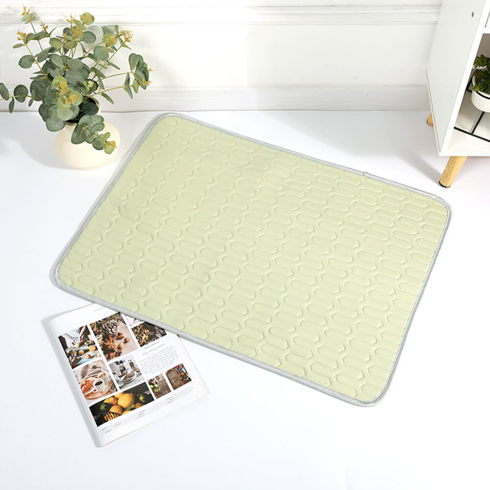 Pet Cooling Ice Silk Mat | Breathable Non-Slip Dog and Cat Bed 8