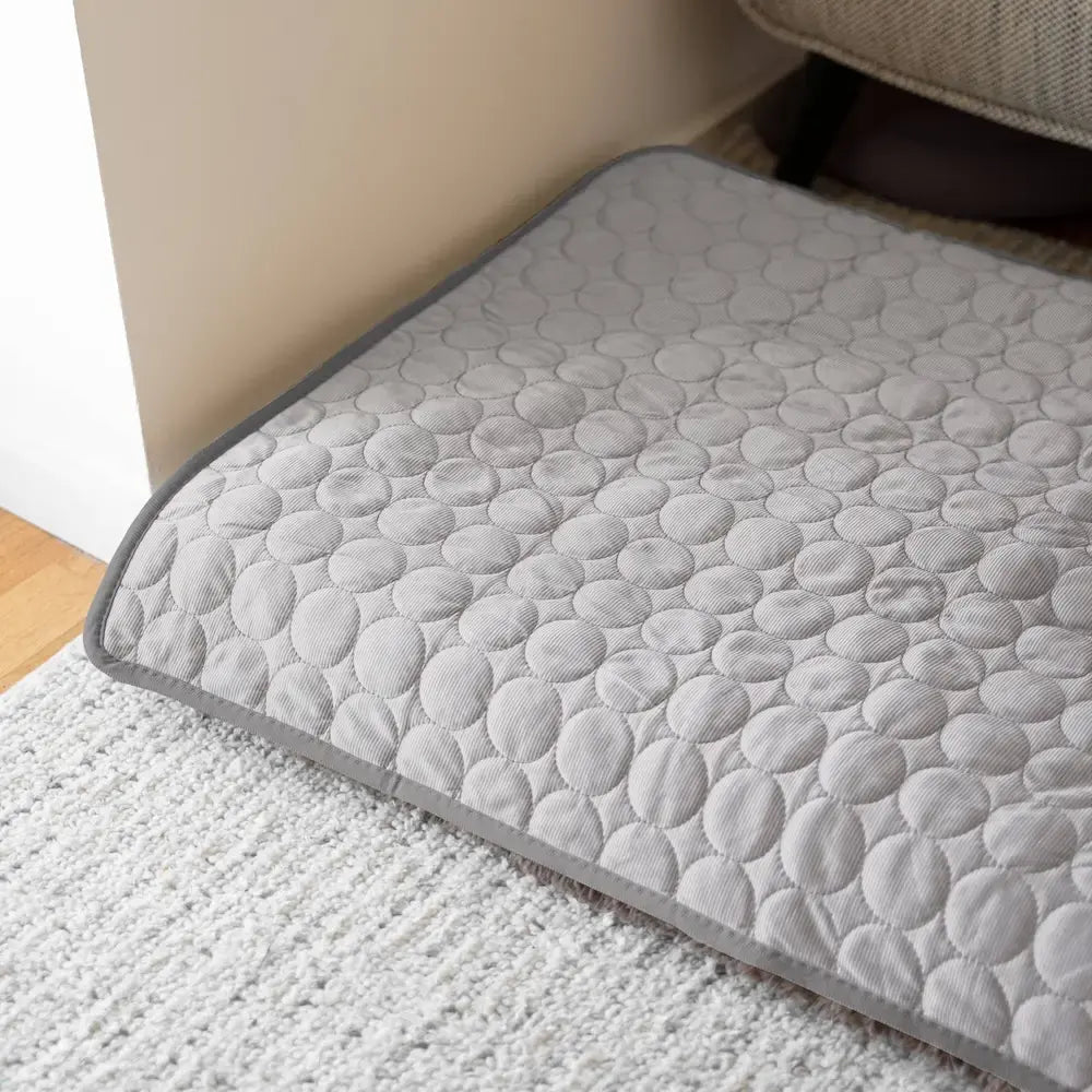 Pet Cooling Mat | Premium Cooling Silk Dog Cooling Bed | Lightweight Portable Mat for Instant Relief 5