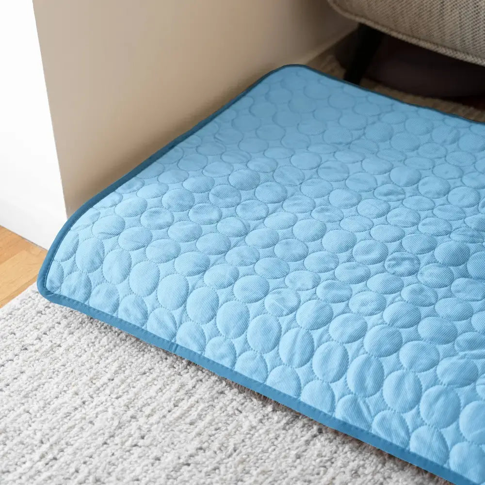 Pet Cooling Mat | Premium Cooling Silk Dog Cooling Bed | Lightweight Portable Mat for Instant Relief 6