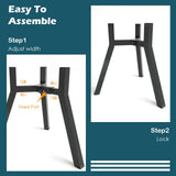 Pet Elevated Metal Dog Bowl Stand | Adjustable Height and Width 2