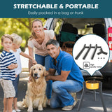 Pet Elevated Metal Dog Bowl Stand | Adjustable Height and Width 4