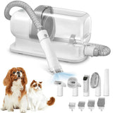 Pet Grooming Supplies | Low-Noise Grooming Vacuum Kit | Efficient Clippers and Brush Set 1