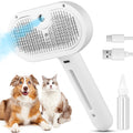 Pet Grooming Tool | Innovative Steam Brush for Cats and Dogs | Gentle and Durable