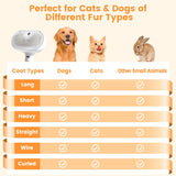 Pet Grooming Tool | Innovative Steam Brush for Cats and Dogs | Gentle and Durable 2