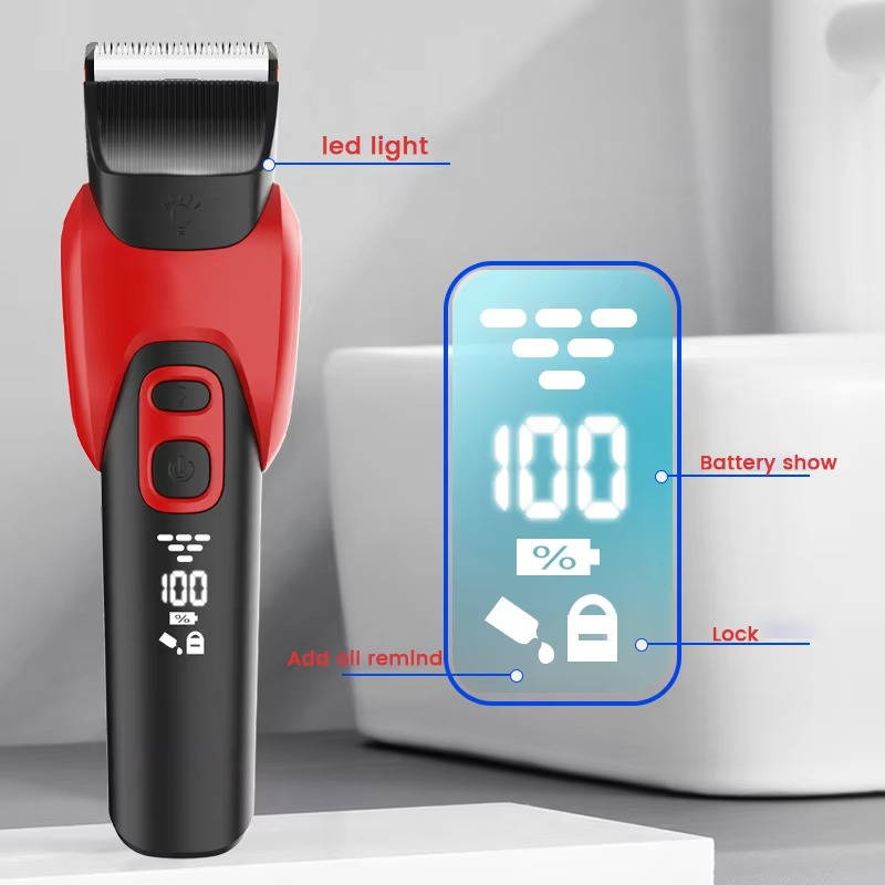 Pet Grooming Tool | Titanium Ceramic Blade Clipper | Ultra Quiet & Efficient 2
