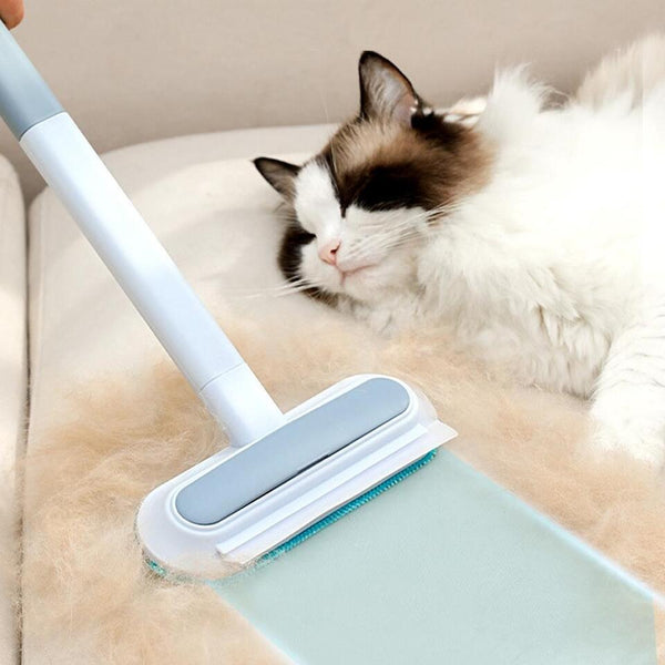 Pet Hair Remover Tool | Eco-Friendly Manual Cleaning Brush | Efficient Ergonomic Fur Remover 0
