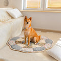 Pet Mat | Soft Quilted Floral Design | Chic and Durable