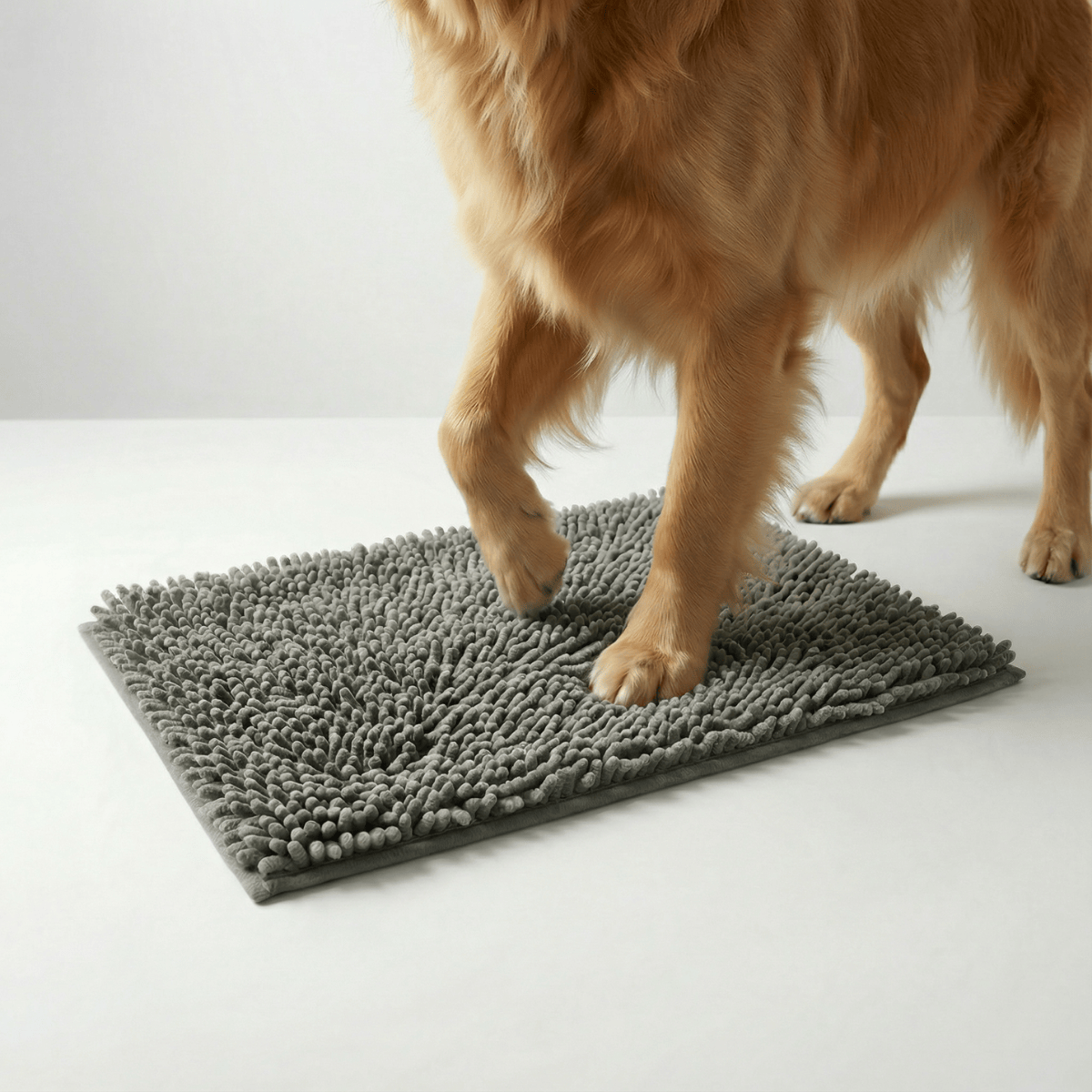 Pet Mud Mat | Ultra-Absorbent Chenille Doormat | Quick-Dry Non-Slip Design 2