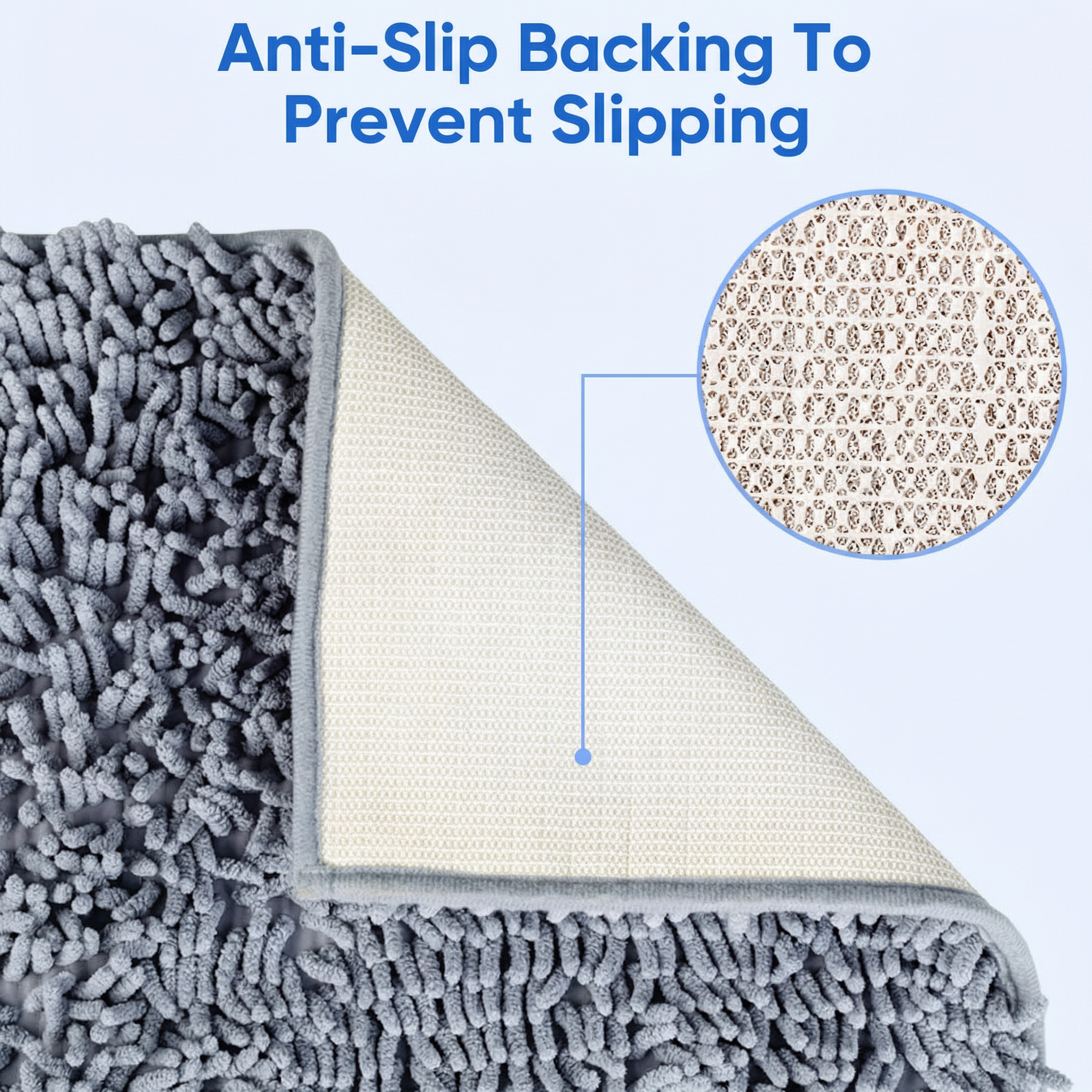 Pet Mud Mat | Ultra-Absorbent Chenille Doormat | Quick-Dry Non-Slip Design 7