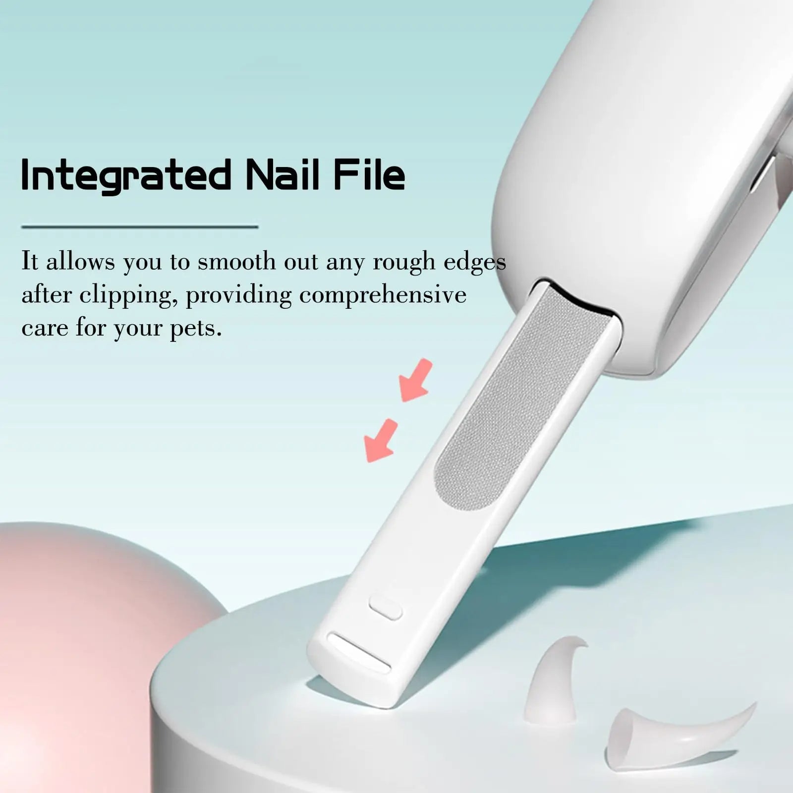 Pet Nail Clippers | Stainless Steel Nail Trimmer for Dogs and Cats | Ergonomic Design 4