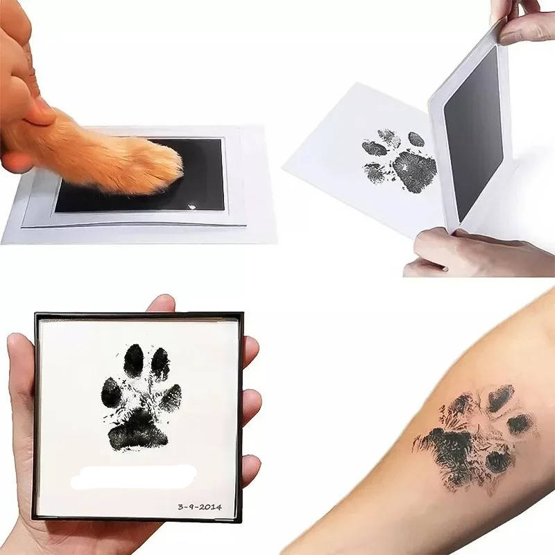 Pet Paw Print Kit | Ink-Free Safe Paw Impression Keepsake 0