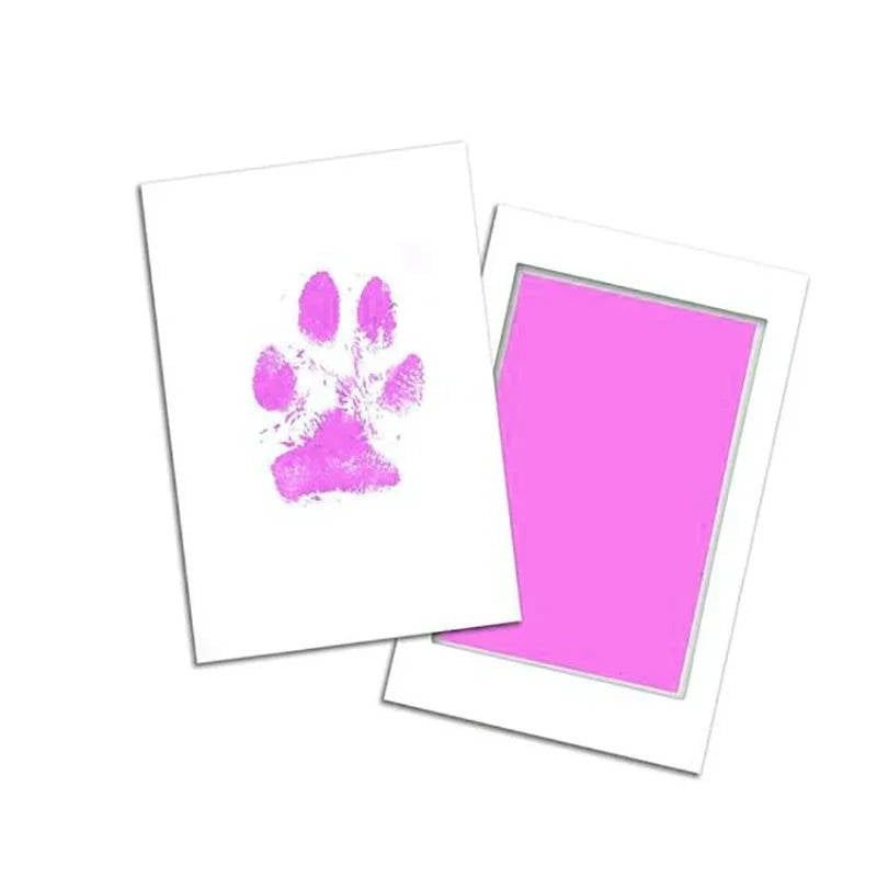 Pet Paw Print Kit | Ink-Free Safe Paw Impression Keepsake 9