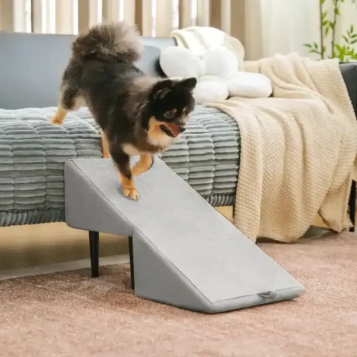 Pet Ramp for Bed | Durable 2-in-1 Convertible Dog Ramp | Safe Access Step Stool 2