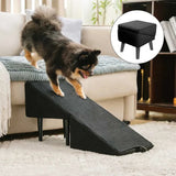 Pet Ramp for Bed | Durable 2-in-1 Convertible Dog Ramp | Safe Access Step Stool 3
