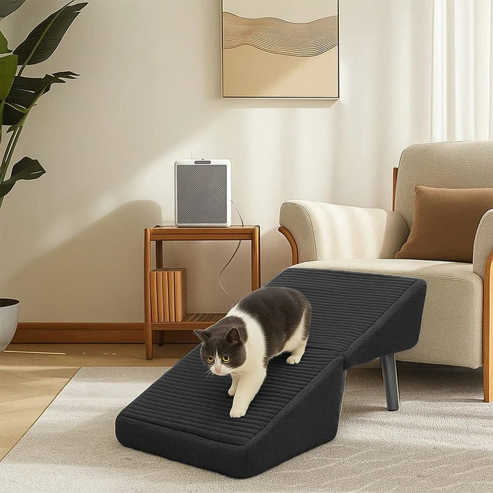 Pet Ramp for Bed | Durable 2-in-1 Convertible Dog Ramp | Safe Access Step Stool 5