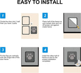 Pet Screen Door | Durable ABS Plastic Flap with Magnetic Closure | Easy Install 4