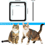 Pet Screen Door | Durable ABS Plastic Flap with Magnetic Closure | Easy Install 5