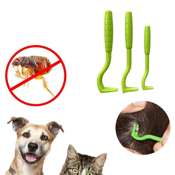 Pet Tick Removal Tool | Safe and Easy Tick Remover for Dogs and Cats | Versatile and Efficient 3-Piece Set 0