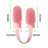 Pet Toothbrush Set | Soft Silicone Finger Toothbrush for Dogs and Cats | Dual Brush Dental Care 7