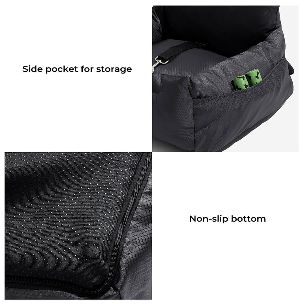 Pet Travel Car Seat | Waterproof Oxford Fabric Dog Bed | Comfortable and Secure Design 5