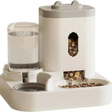 Pet Water Dispenser and Food Bowl Combo | Automatic Gravity-Fed Hydration and Feeding System 2