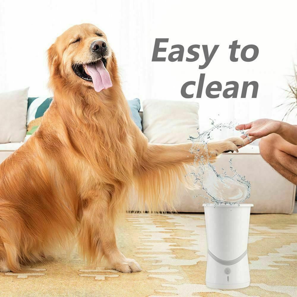 Pet's Automatic Paw Cleaner | High-Quality Silicone Bristle Wash Device 2