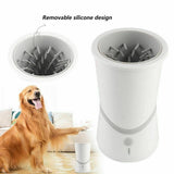 Pet's Automatic Paw Cleaner | High-Quality Silicone Bristle Wash Device 4