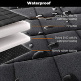 Pet's Comfortable Polyester Car Seat Bed | Durable Waterproof Dog Bed 6