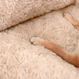 Pet's Cozy Faux Rabbit Fur Sofa Bed | Supportive Removable Washable Design 3