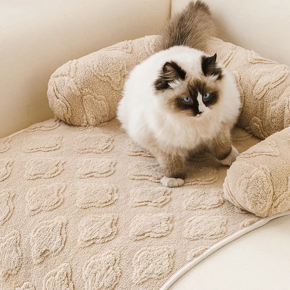 Pet's Cozy Plush Dog Mat | Soft Non-Slip Comfort Cushion for Pets 1