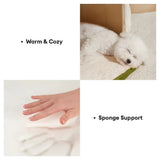 Pet's Cozy Polyester Cat Cave | Warm Deep Sleeping Bed for Dogs and Cats 6