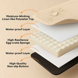 Pet's Cozy Polyester Dog Bed | Anti-Anxiety Supportive Sleeping Cushion 3