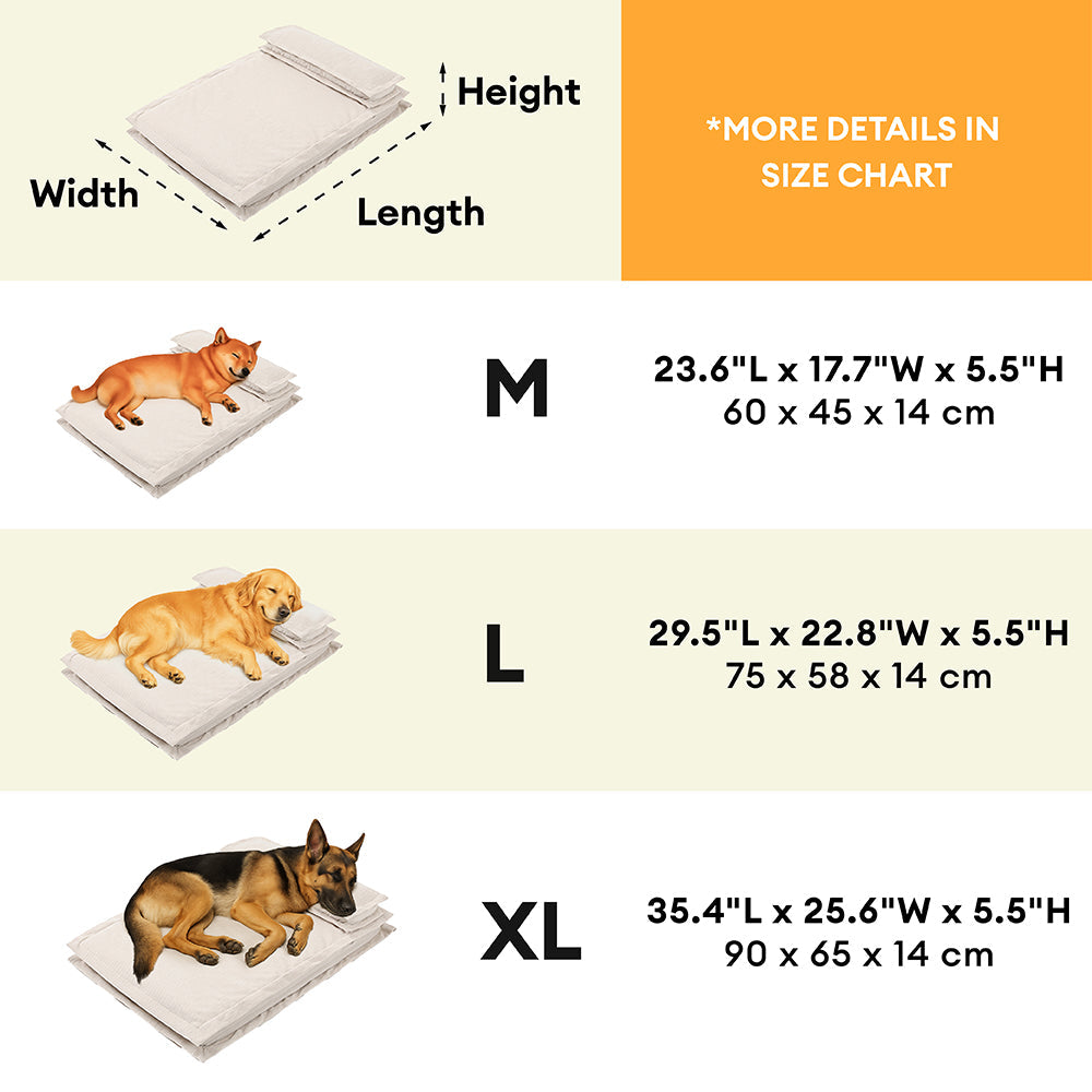 Pet's Cozy Polyester Dog Bed | Anti-Anxiety Supportive Sleeping Cushion 7