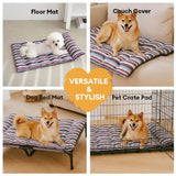Pet's Cozy Polyester Dog Bed | Breathable Double-Sided Neck Support Pillow 5