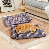 Pet's Cozy Polyester Dog Bed | Breathable Double-Sided Neck Support Pillow 8