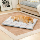 Pet's Cozy Polyester Dog Bed | Breathable Double-Sided Neck Support Pillow 9